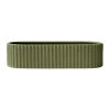 Photophores<DBKD Bougeoir Stripe 30 cm, Green