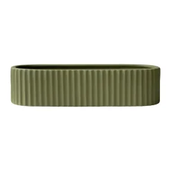 Photophores<DBKD Bougeoir Stripe 30 cm, Green