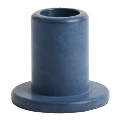 Bougeoirs<HAY Bougeoir Tube béton 5,5 cm, Midnight blue