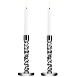 Bougeoirs<Orrefors Bougeoirs Carat lot de 2, lot de 2