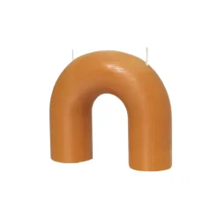 Bougies<Broste Copenhagen Bougie Bend 14,5x16,5 cm, Honey gold