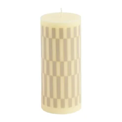 Bougies<HAY Bougie bloc Column Candle small 15 cm, Cream-sand