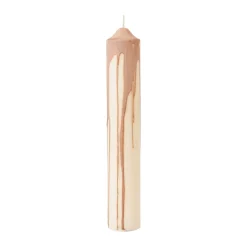 Bougies<Ferm Living Bougie bloc Dryp, Beige, 30 cm