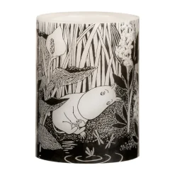 Bougies Led<Muurla Bougie bloc LED Moomin 10 cm, The pond