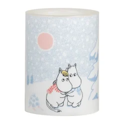 Bougies Led<Muurla Bougie bloc LED Moomin 10 cm, Let it snow