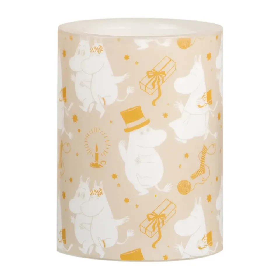 Bougies Led<Muurla Bougie bloc LED Moomin 10 cm, Sparkling stars