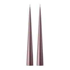 Bougies<Ester & erik Bougie cônique 37 cm Lot de 2 lacquées, Winter rose 84