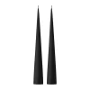 Bougies<Ester & erik Bougie cônique 37 cm Lot de 2 mat, Velvet matt black 95