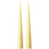 Bougies<Ester & erik Bougie cônique 37 cm Lot de 2 mat, Buttermilk 17