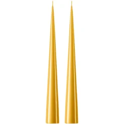 Bougies<Ester & erik Bougie cônique 37 cm Lot de 2 lacquées, Beige 14-0