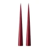 Bougies<Ester & erik Bougie cônique 37 cm Lot de 2 mat, Deep wine 44/2