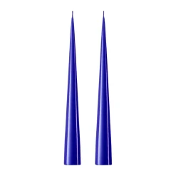 Bougies<Ester & erik Bougie cônique 37 cm Lot de 2 lacquées, Cornflower 48