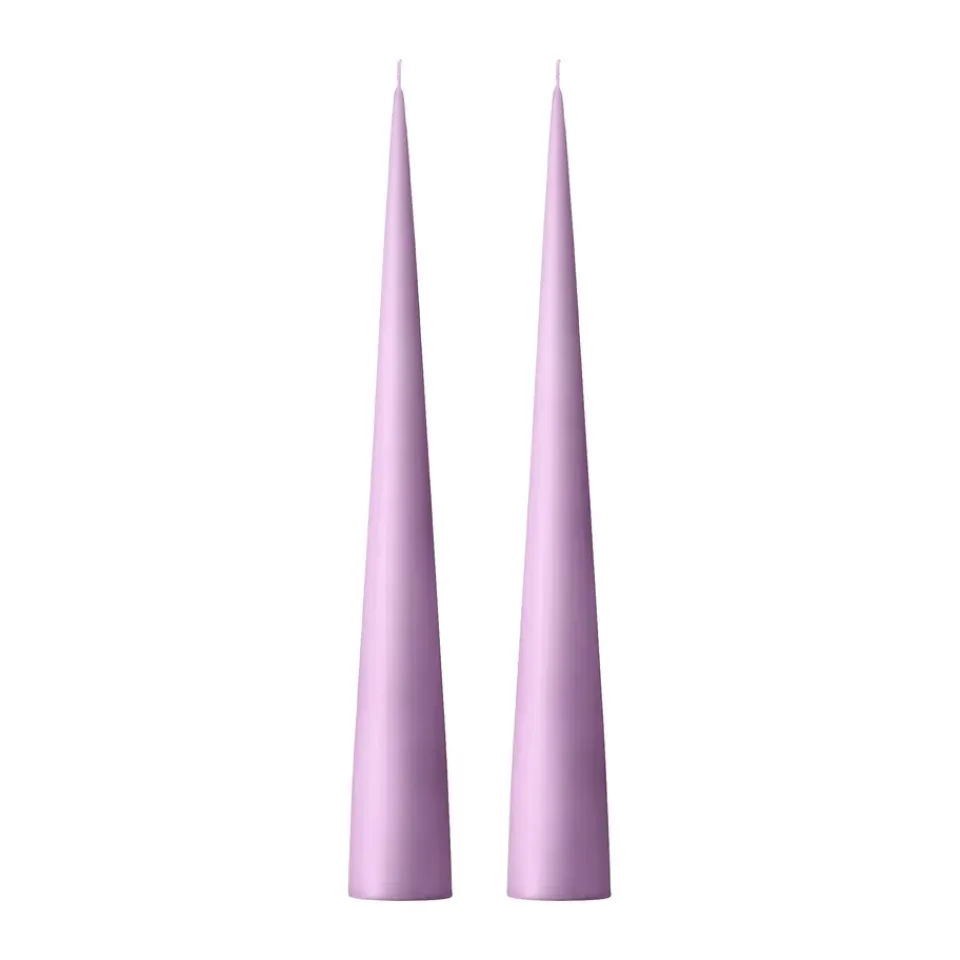 Bougies<Ester & erik Bougie cônique 37 cm Lot de 2 mat, Crocus delight 07