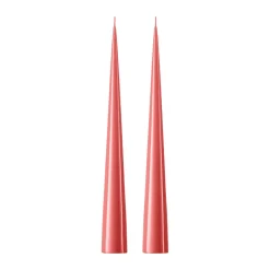 Bougies<Ester & erik Bougie cônique 37 cm Lot de 2 lacquées, Coral reef 26