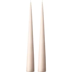 Bougies<Ester & erik Bougie cônique 37 cm Lot de 2 mat, Linen grey 22