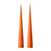 Bougies<Ester & erik Bougie cônique 37 cm Lot de 2 mat, Mild orange 16