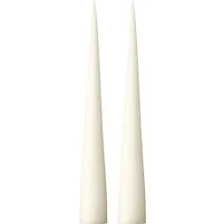 Bougies<Ester & erik Bougie cônique 37 cm Lot de 2 mat, Ivory 06