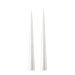 Bougies<Ester & erik Bougie cônique 37 cm Lot de 2 lacquées, White ash 21