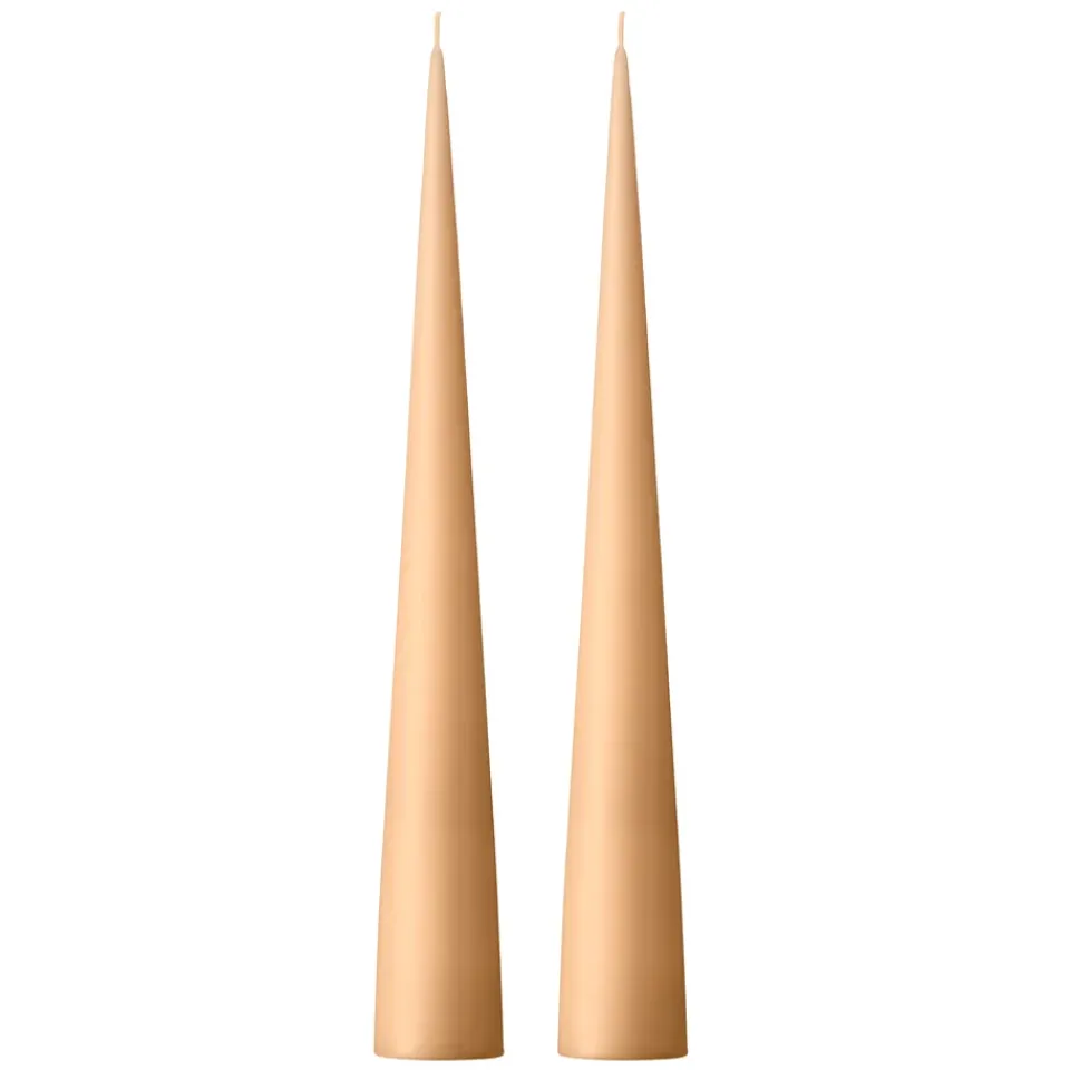 Bougies<Ester & erik Bougie cônique 37 cm Lot de 2 mat, Melon sorbet 19