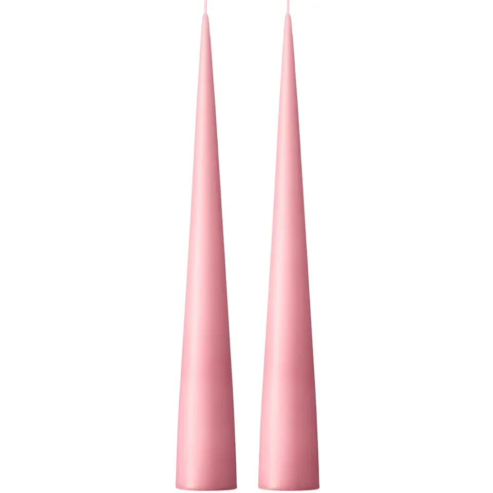 Bougies<Ester & erik Bougie cônique 37 cm Lot de 2 mat, Old rose 39