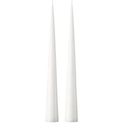 Bougies<Ester & erik Bougie cônique 37 cm Lot de 2 lacquées, Pure white 31-0