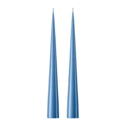 Bougies<Ester & erik Bougie cônique 37 cm Lot de 2 lacquées, Moon blue 37