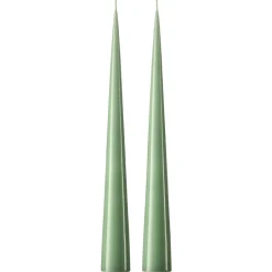 Bougies<Ester & erik Bougie cônique 37 cm Lot de 2 lacquées, Eucalyptus 66-0