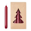 Bougies<Broste Copenhagen Bougie de Noël Broste glossy Ø1,2x10,2 cm lot de 20, Burgundy