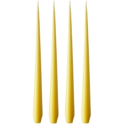 Bougies<Ester & erik Bougie Lot de 4 mat, Lemon drop 15, 32 cm