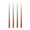 Bougies<Ester & erik Bougie Lot de 4 mat, rosy caramel, 42 cm
