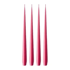 Bougies<Ester & erik Bougie Lot de 4 mat, Deep pink 41/2, 32 cm