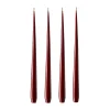Bougies<Ester & erik Bougie Lot de 4 laquée, vinröd, 42 cm