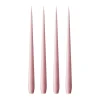 Bougies<Ester & erik Bougie Lot de 4 mat, old rose, 42 cm
