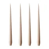 Bougies<Ester & erik Bougie Lot de 4 mat, ice latte, 32 cm