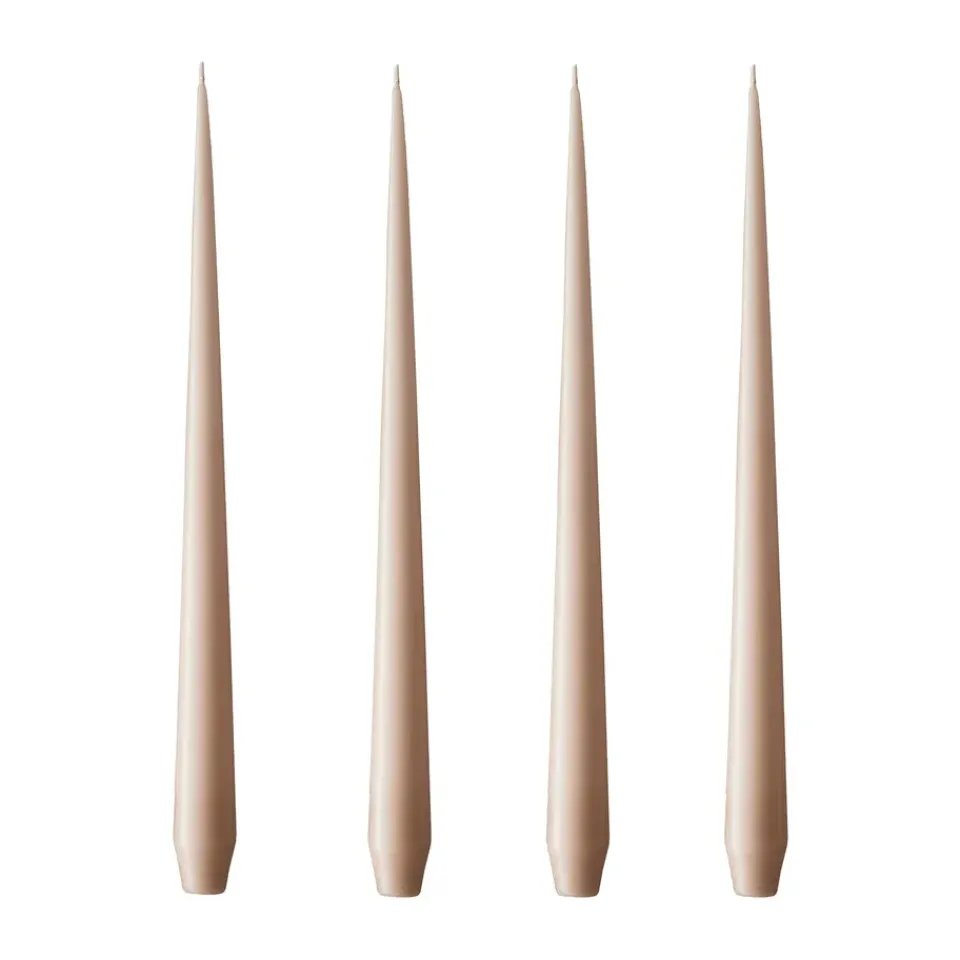 Bougies<Ester & erik Bougie Lot de 4 mat, ice latte, 32 cm