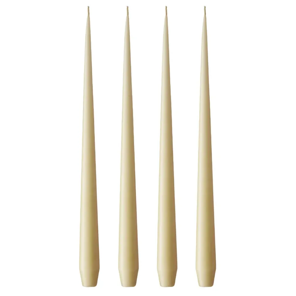 Bougies<Ester & erik Bougie Lot de 4 mat, Pale ginger 14, 42 cm