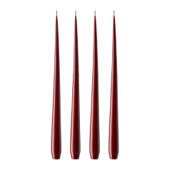 Bougies<Ester & erik Bougie Lot de 4 laquée, Deep wine 44/2, 42 cm