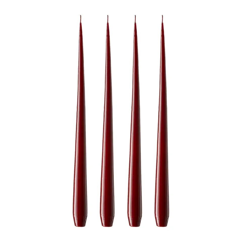 Bougies<Ester & erik Bougie Lot de 4 laquée, Deep wine 44/2, 42 cm
