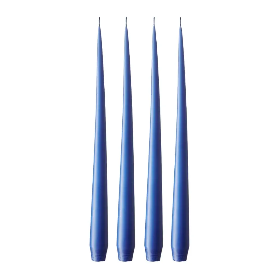Bougies<Ester & erik Bougie Lot de 4 mat, Cornflower 48, 42 cm