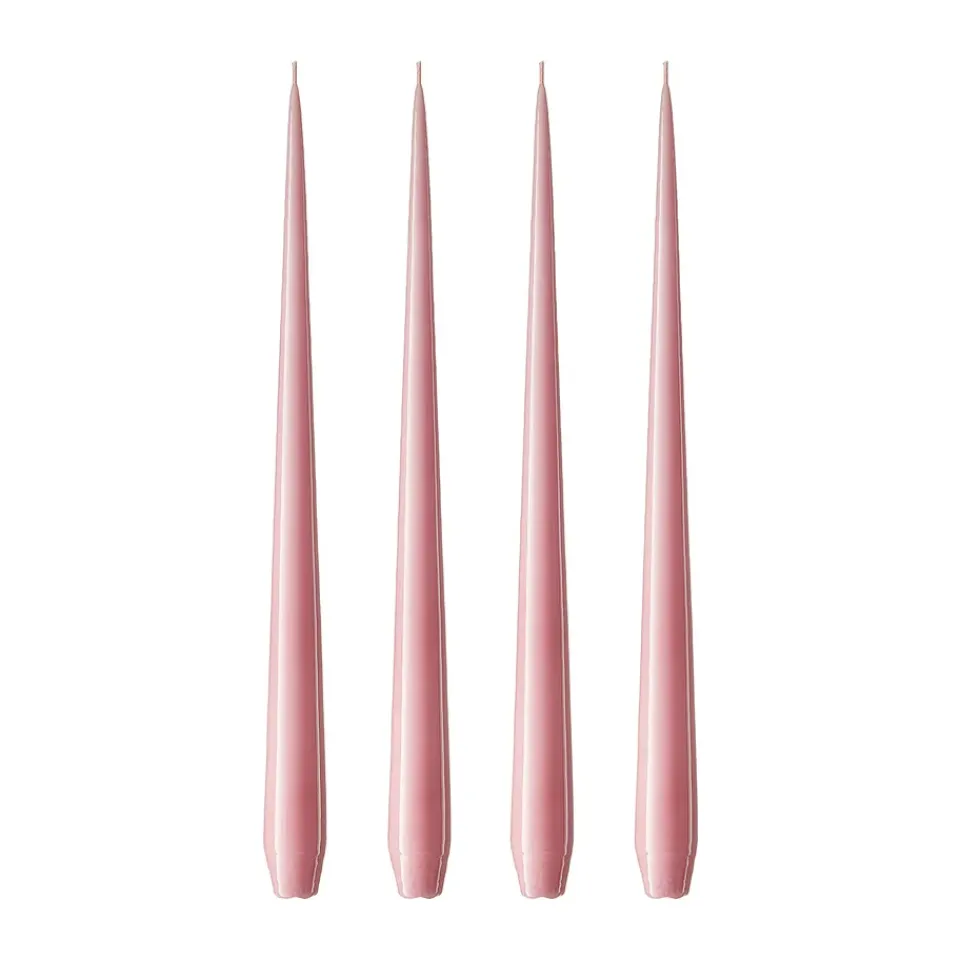 Bougies<Ester & erik Bougie Lot de 4 laquée, old rose, 42 cm