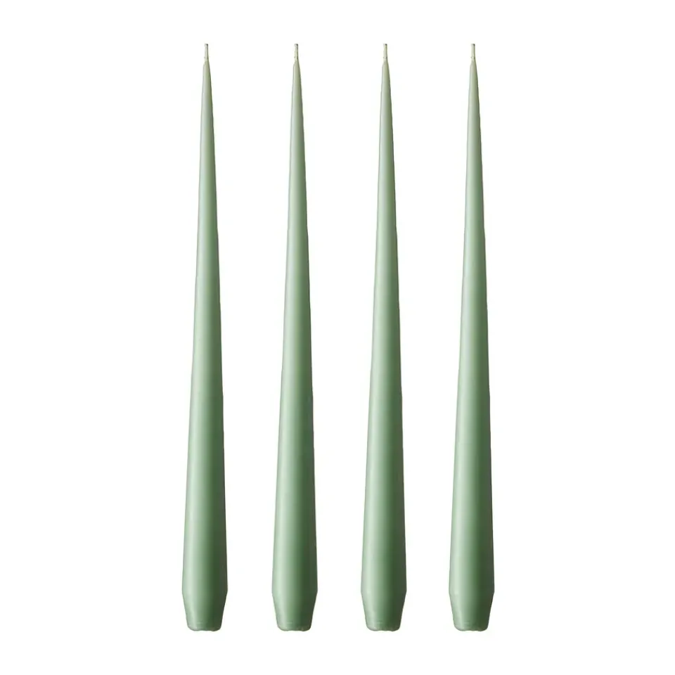 Bougies<Ester & erik Bougie Lot de 4 mat, eucalyptus, 42 cm