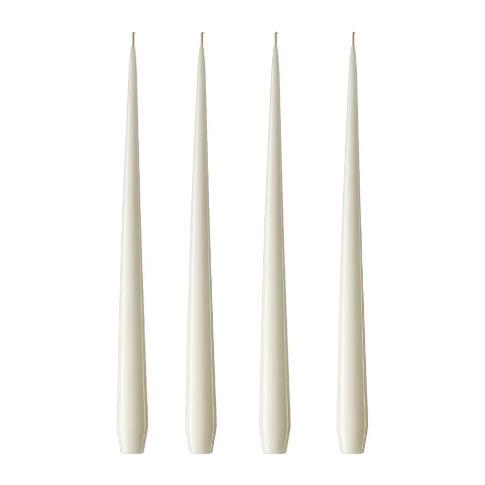 Bougies<Ester & erik Bougie Lot de 4 laquée, ivory, 32 cm