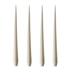 Bougies<Ester & erik Bougie Lot de 4 laquée, linen grey, 32 cm