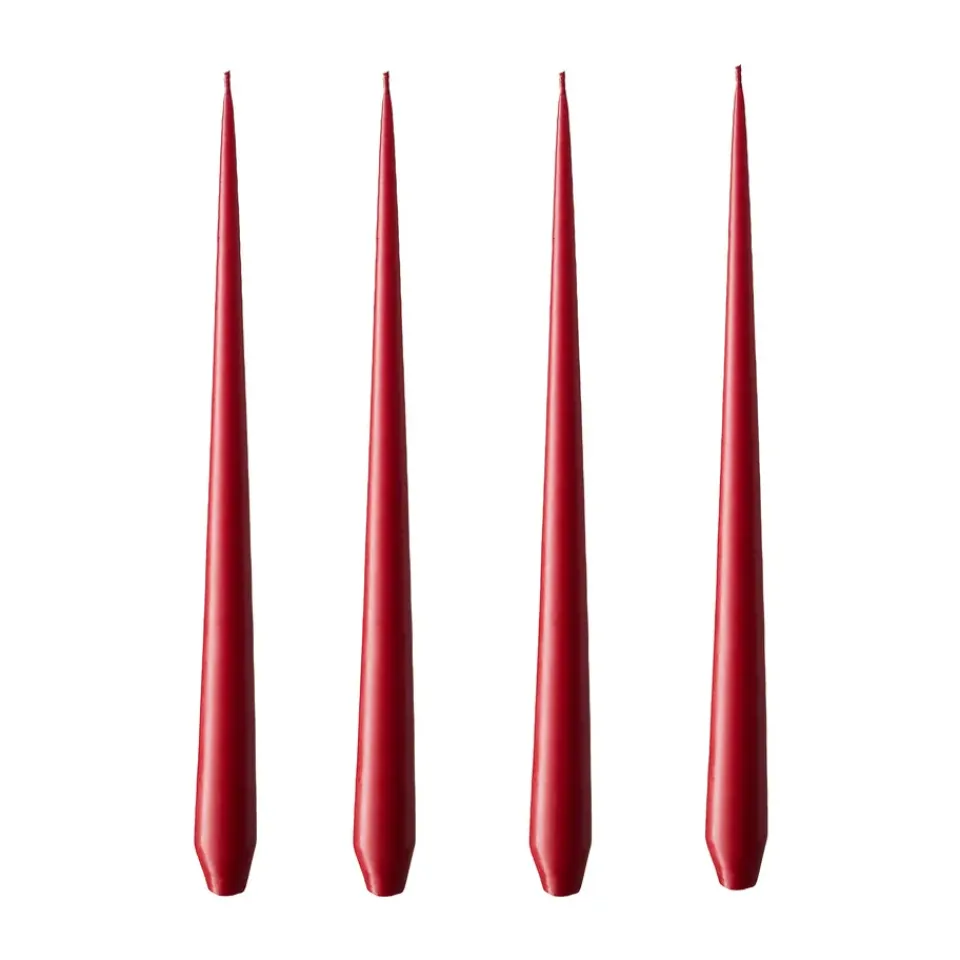 Bougies<Ester & erik Bougie Lot de 4 mat, winter berry, 32 cm