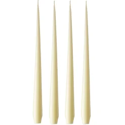 Bougies<Ester & erik Bougie Lot de 4 laquée, Buttermilk 17-0, 32 cm