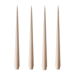 Bougies<Ester & erik Bougie Lot de 4 laquée, ice latte, 32 cm