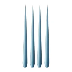 Bougies<Ester & erik Bougie Lot de 4 mat, Moon blue 37, 42 cm