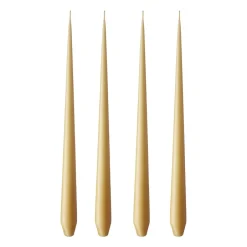 Bougies<Ester & erik Bougie Lot de 4 mat, beige 14/2, 42 cm
