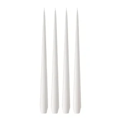 Bougies<Ester & erik Bougie Lot de 4 laquée, White ash 21, 42 cm