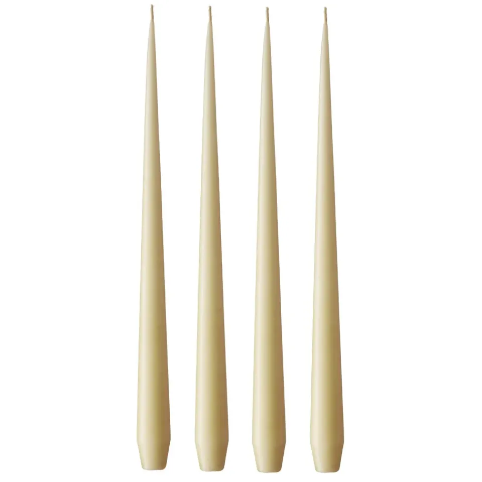 Bougies<Ester & erik Bougie Lot de 4 mat, Pale ginger 14, 32 cm
